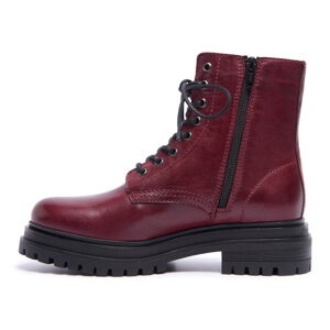 Carl Scarpa Seville Bordo Leather Ankle Boots